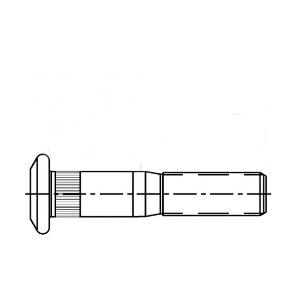 10014534 - Con Met - Stud Wheel Metric M22 X 1.5Mm