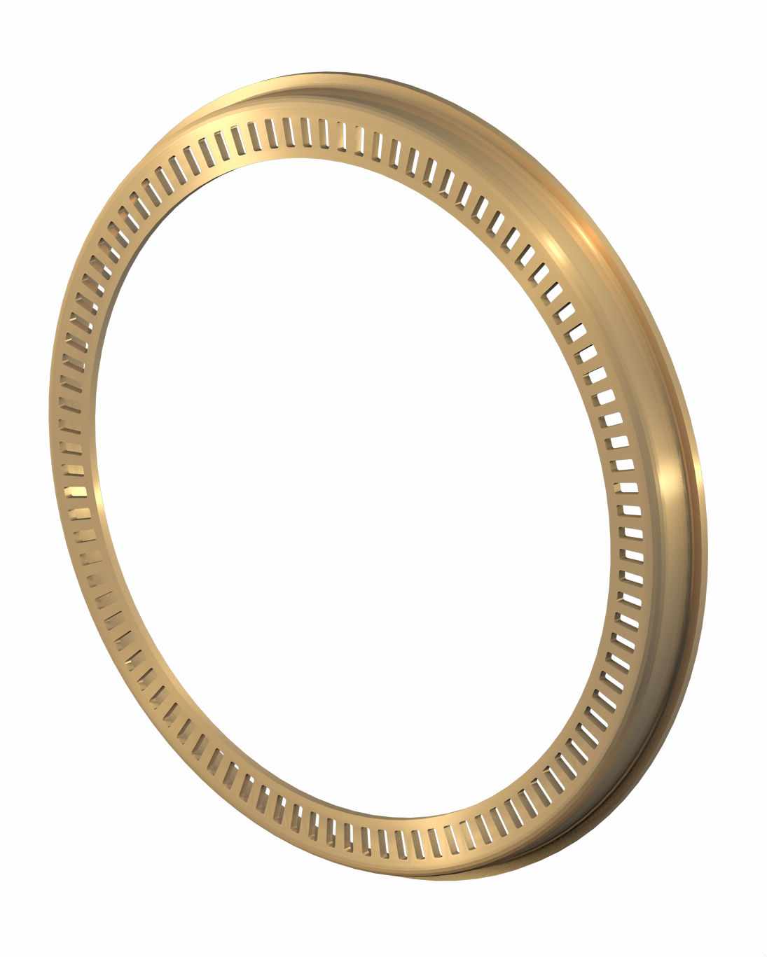 10.5 cm Macramé Metal Circle Ring