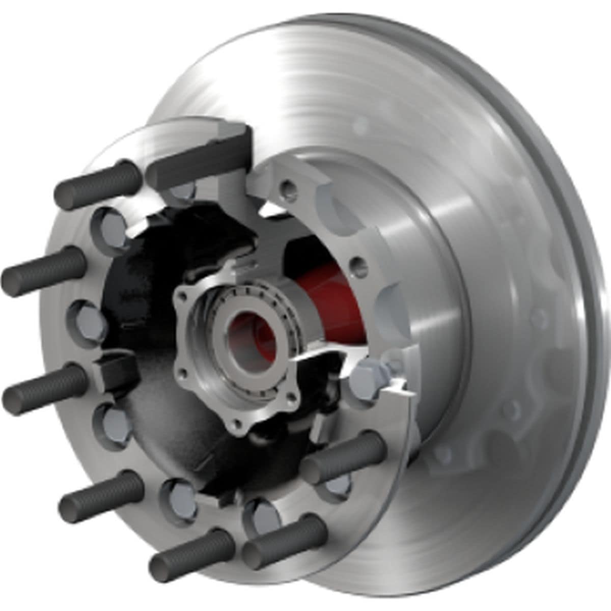 ConMet PreSet Hub and Rotor Assembly FF Front - 10083195