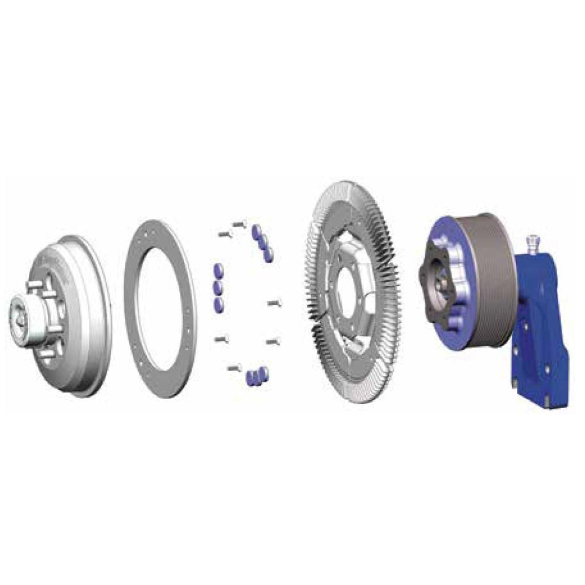 1090-29650-01 - Borg Warner Thermal - Fan Clutch-K32 Duro Speed
