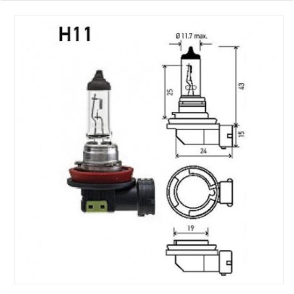 178555111 - Hella Inc. - H11-12V-55W-Pgj