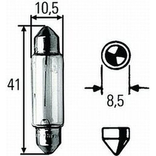 HELLA LED-Warnblinkleuchte 24V RG A 2BA 008 260-001