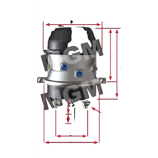 3226951 Mgm Brakes Mgm Tr2430Lp3Hd SCam Brake Chamber