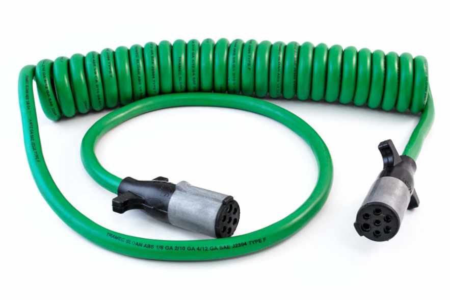 4D017 - Tramec Sloan - Cable, Abs, Coil, Sono, Strt, Zinc, Abs Green ...
