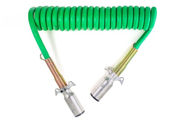 4Da12 - Tramec Sloan - Cable, Abs, Coil, 7-Way, Strt, Zinc, Abs Green ...