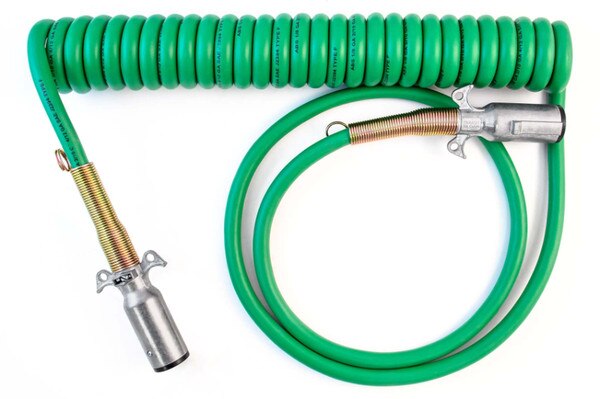 4Da16 - Tramec Sloan - Cable, Abs, Coil, 7-Way, Strt, Zinc, Abs Green ...