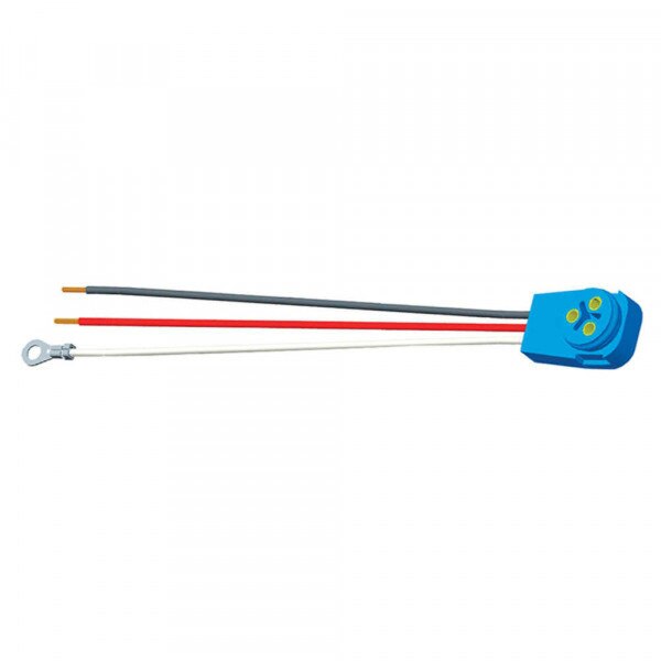 67005 - Grote - 11 In. 3-Wire Plug-In Pigtail, Male Pin Light