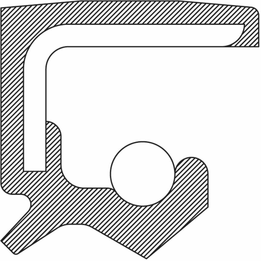 National 710625 Wheel Seal - Front Inner