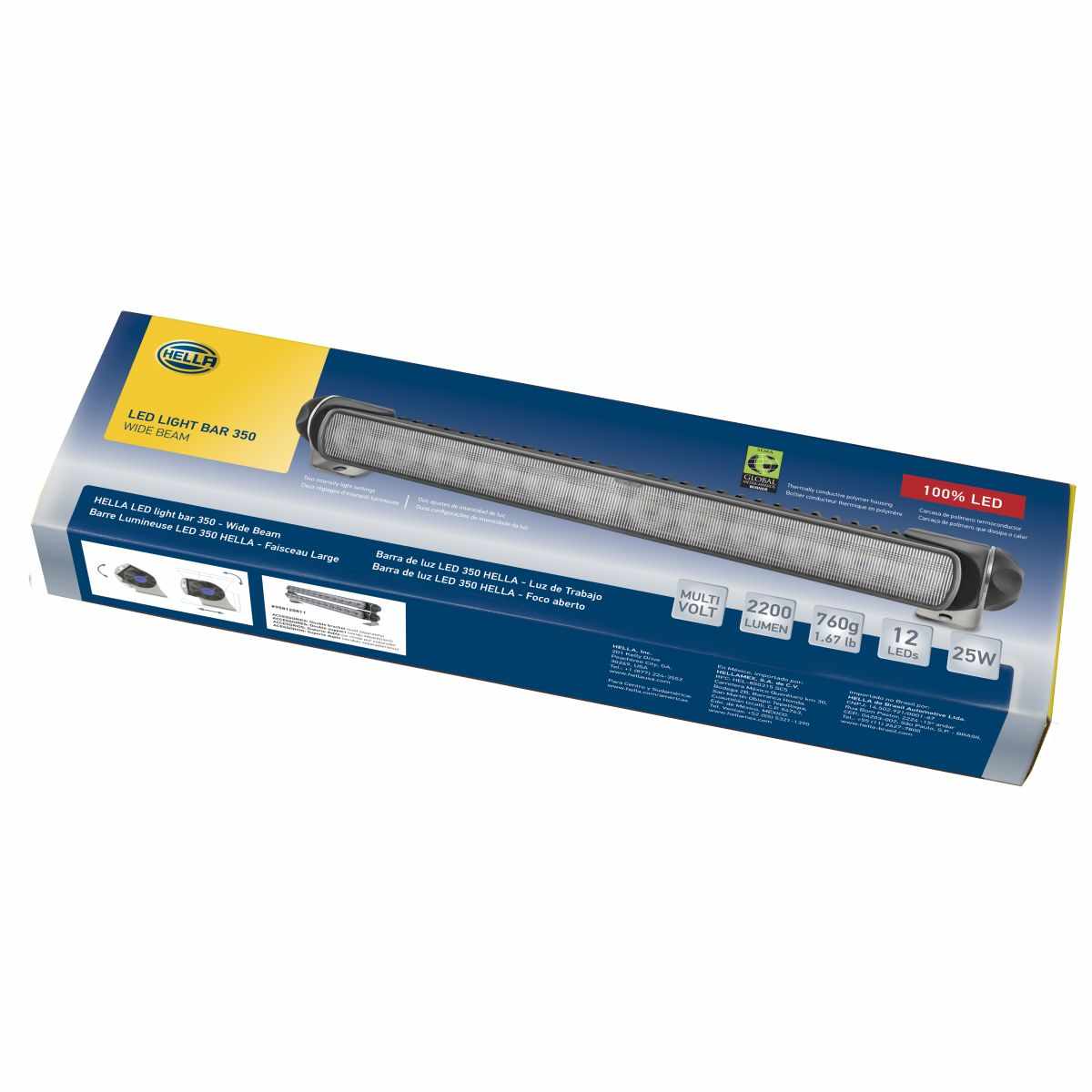 958040521 - Hella Inc. - Lamp-Light-Bar-350/16