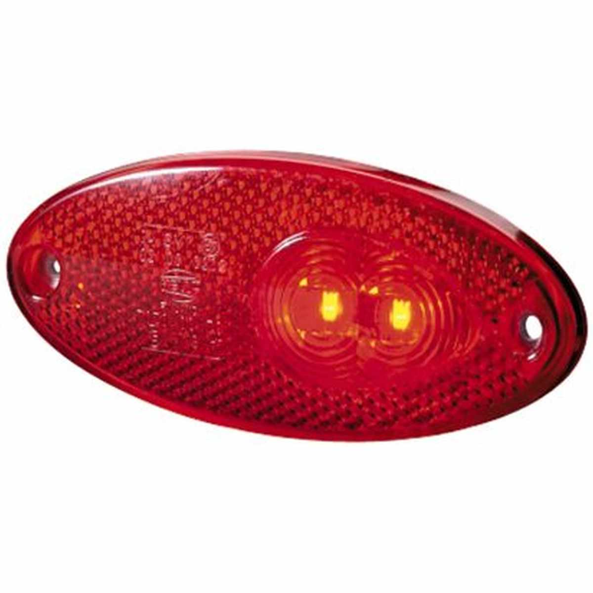 964295101 - Hella Inc. - Tlmp-4295-Led-Red-Refl-Ovl-12