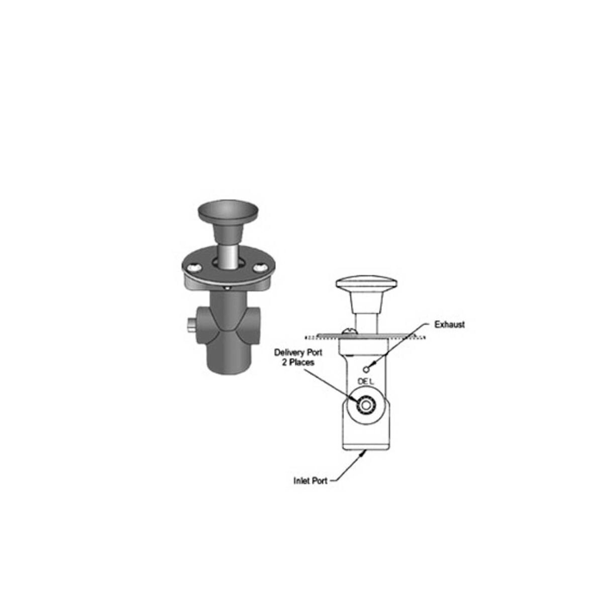 A4930080-001 - Autocar - Valve_Fifth Wheel Lock Contro