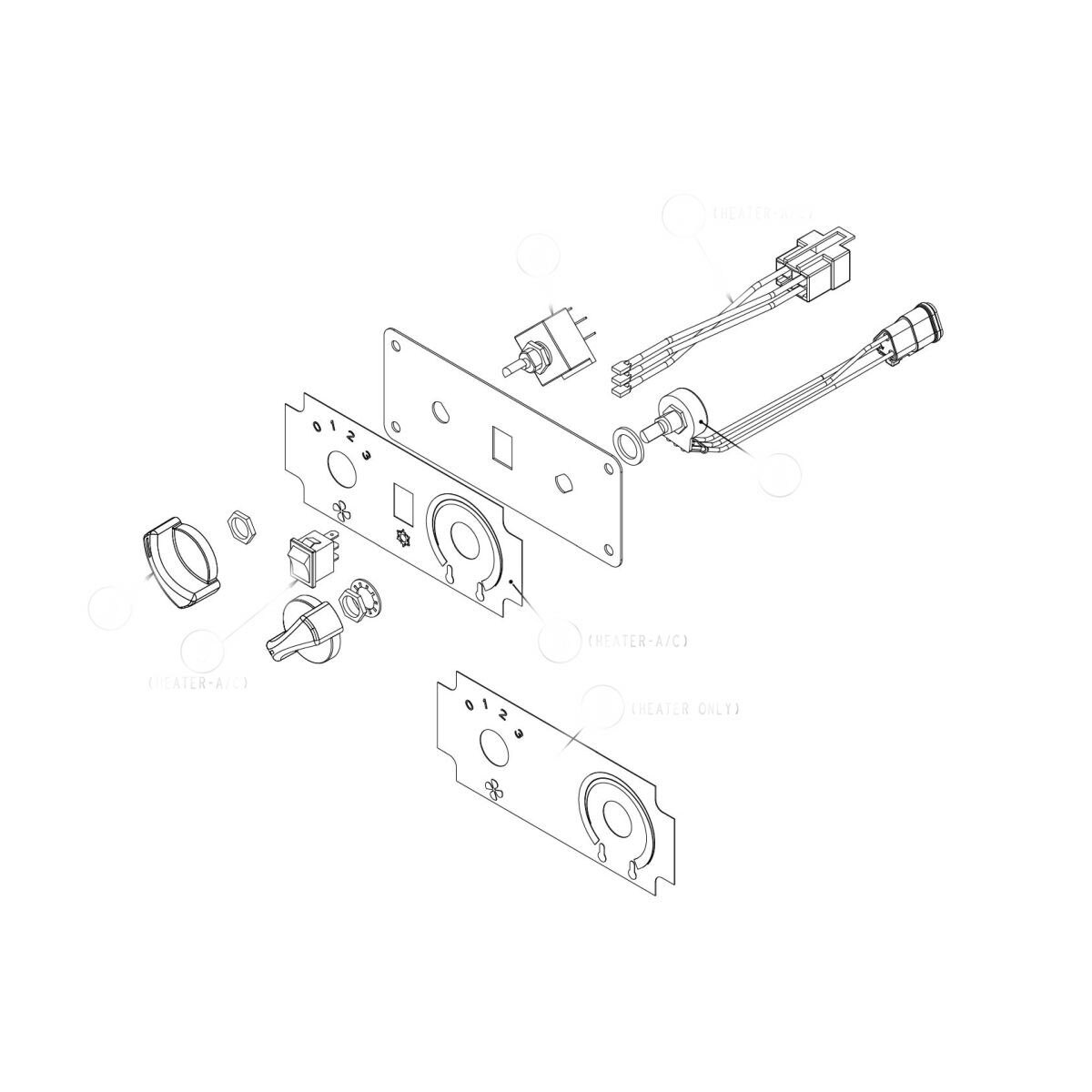 A6000150001 Autocar Ac_Control Panel