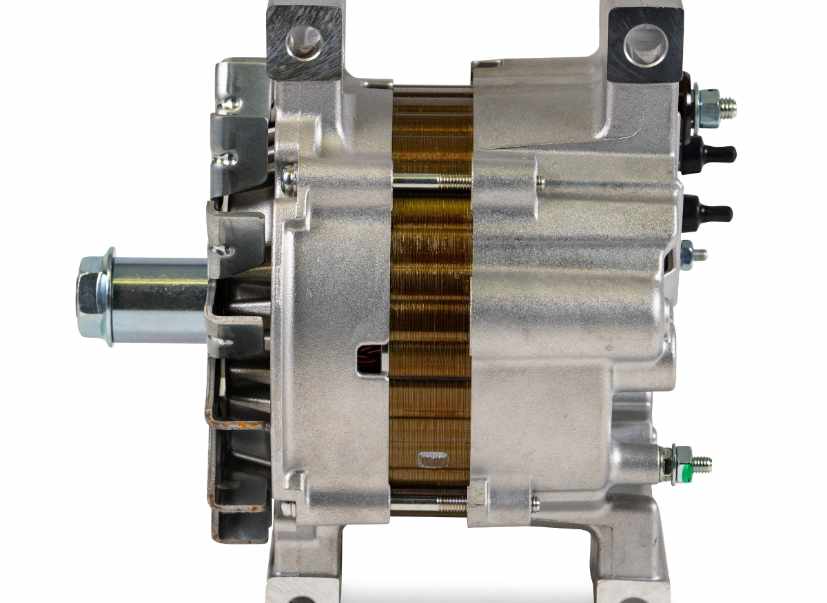 mitsu AM1771 Alternator from Mitsubishi, 12V Pad Mount 160A