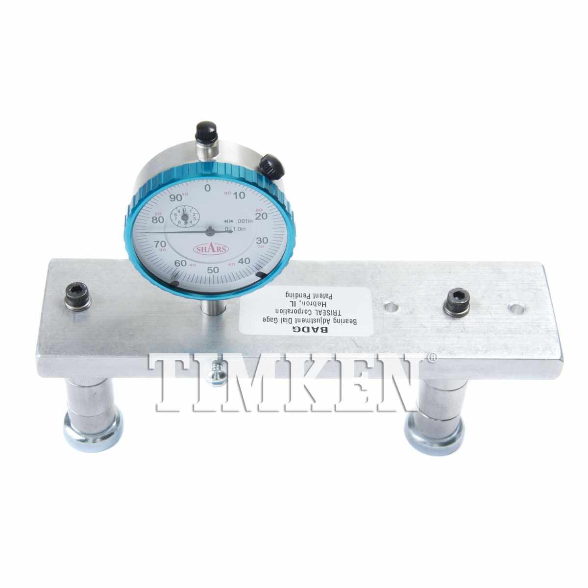 Badg1 - Timken - Dial Indicator Measures End Play Badg1 - Timken - Dial Indicator Measures End Play