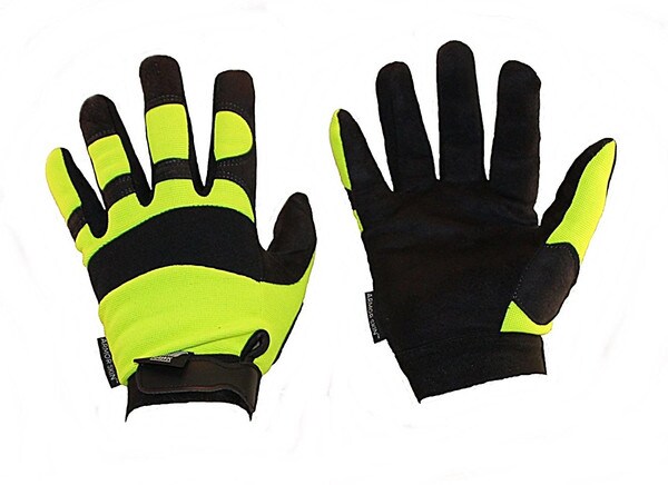 Work Gloves Leather Palm, XL