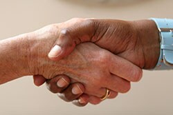 Hand shake