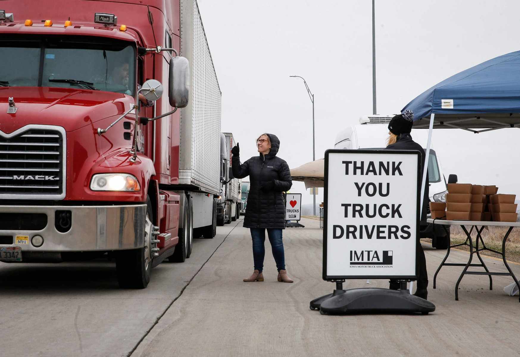 Truck drivers and Coronavirus