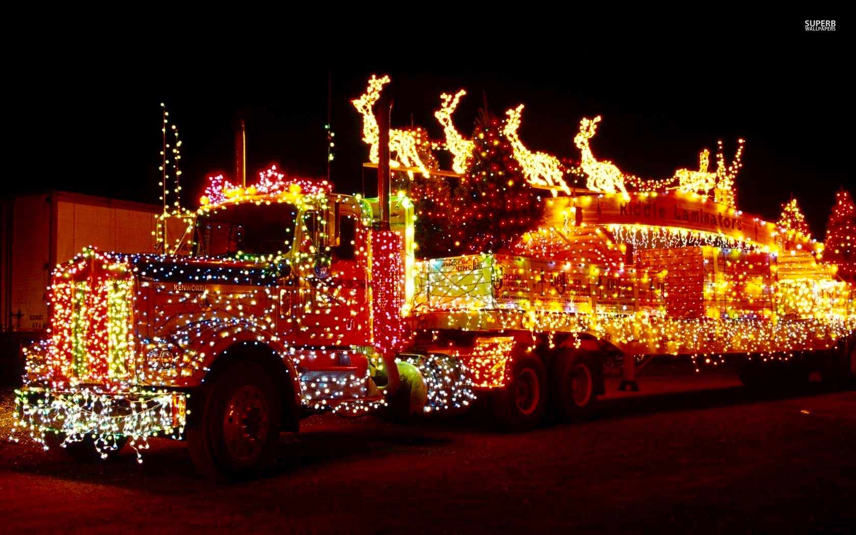 Decorating your truck for the holidays